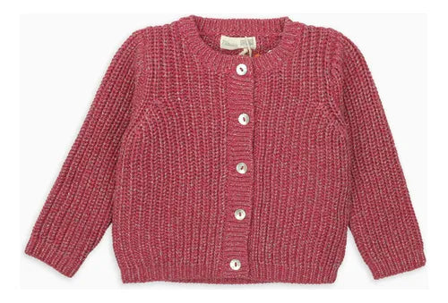 Chaleco Opaline rosado 3 - 6 meses