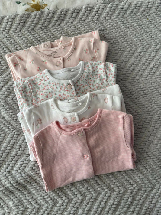 Pack Pijamas Next manga larga 0-3 meses