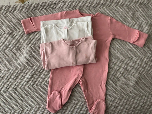 Pack 3 pijamas Next manga larga 3 meses