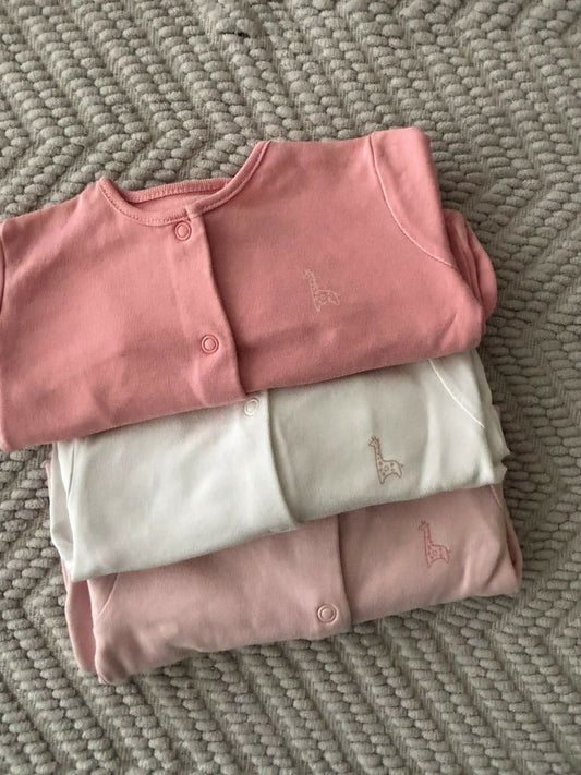 Pack 3 pijamas Next manga larga 3 meses