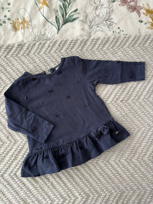 Polera Opaline azul 6 meses