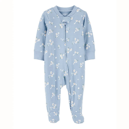Pack 2 Pijamas Carters estampado de flores 9 meses