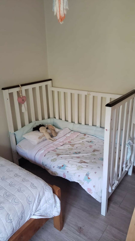 Cuna multifase: colecho, cuna tradicional y cama de transición