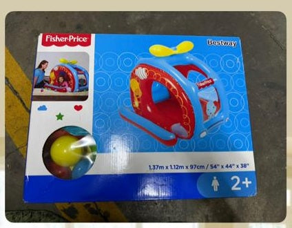 Piscina Helicóptero Fisher Price