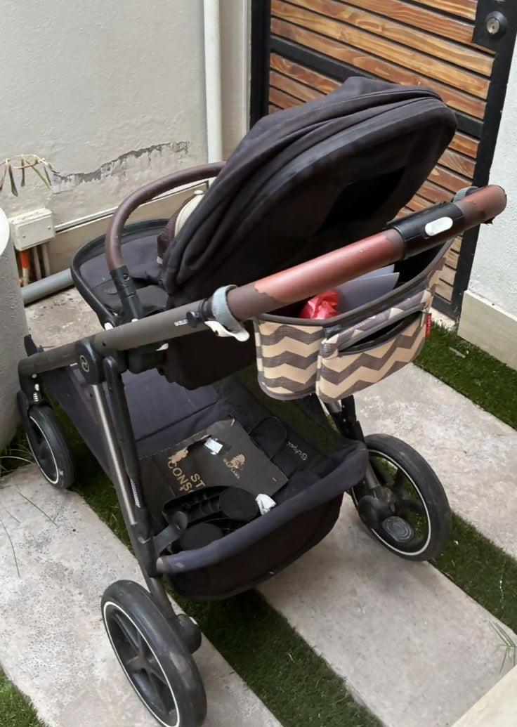 Coche Cybex Gazelle S + silla auto nido Aton G