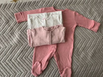 Pack 3 pijamas Next manga larga 3 meses
